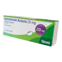 Изотретиноин Actavis (аналог Акненормин, Aknenormin) капс. 20мг 30шт в Иркутске и области фото